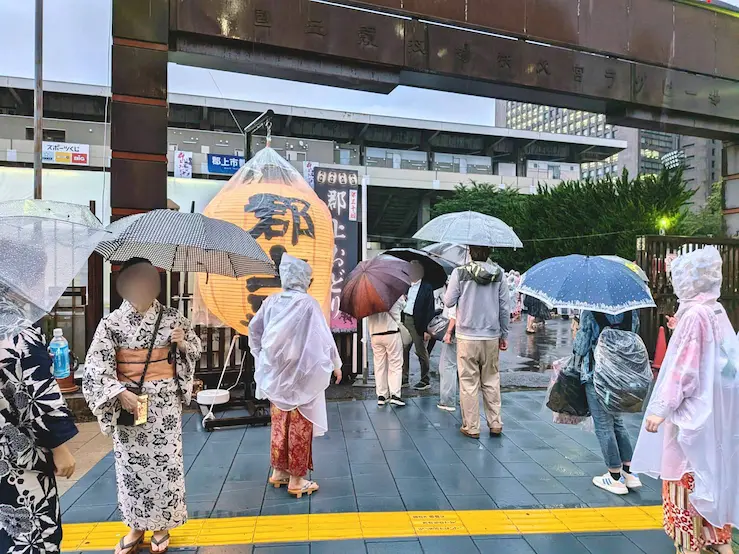 第30回郡上踊りin青山の風景